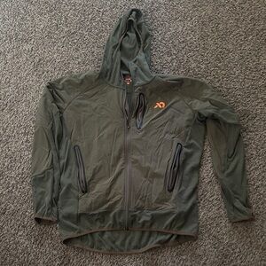 Men's First Lite Sawtooth Green Hooded Jacket